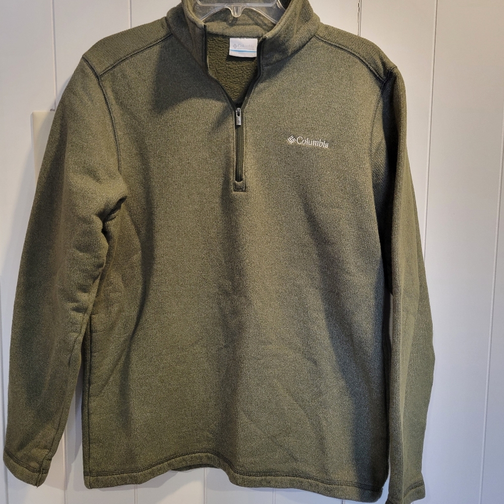 Columbia Green Quarter-Zip Pullover